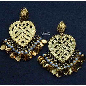 Gold Plated Punjabi Earrings J0372