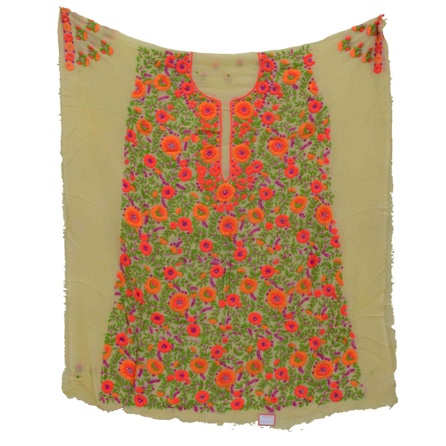 Partywear Georgette Long Kurti K0386