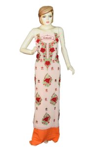 Embroidered Georgette Long Kurti K0399