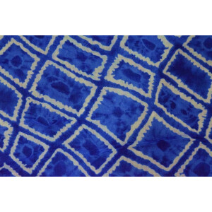 Blue COTTON PRINTED FABRIC for Multipurpose use PC352