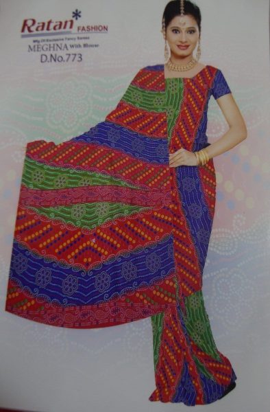 Printed casual Wear Faux georgette Saree for daily wear Sari 15M006 2 Printed casual Wear Faux georgette Saree for daily wear Sari 15M006