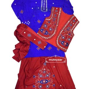 Embroidered Bhangra Costume Outfit Dance Dress for Men