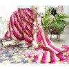 Pink Leheria Print Multicolour Patiala Salwar Dupatta Set Pure Cotton PSD254