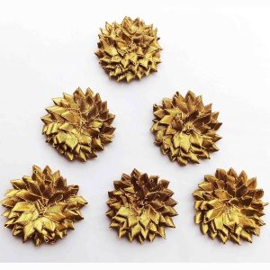 Antique Gota Patti Work Flower Motif for multipurpose use MT0027