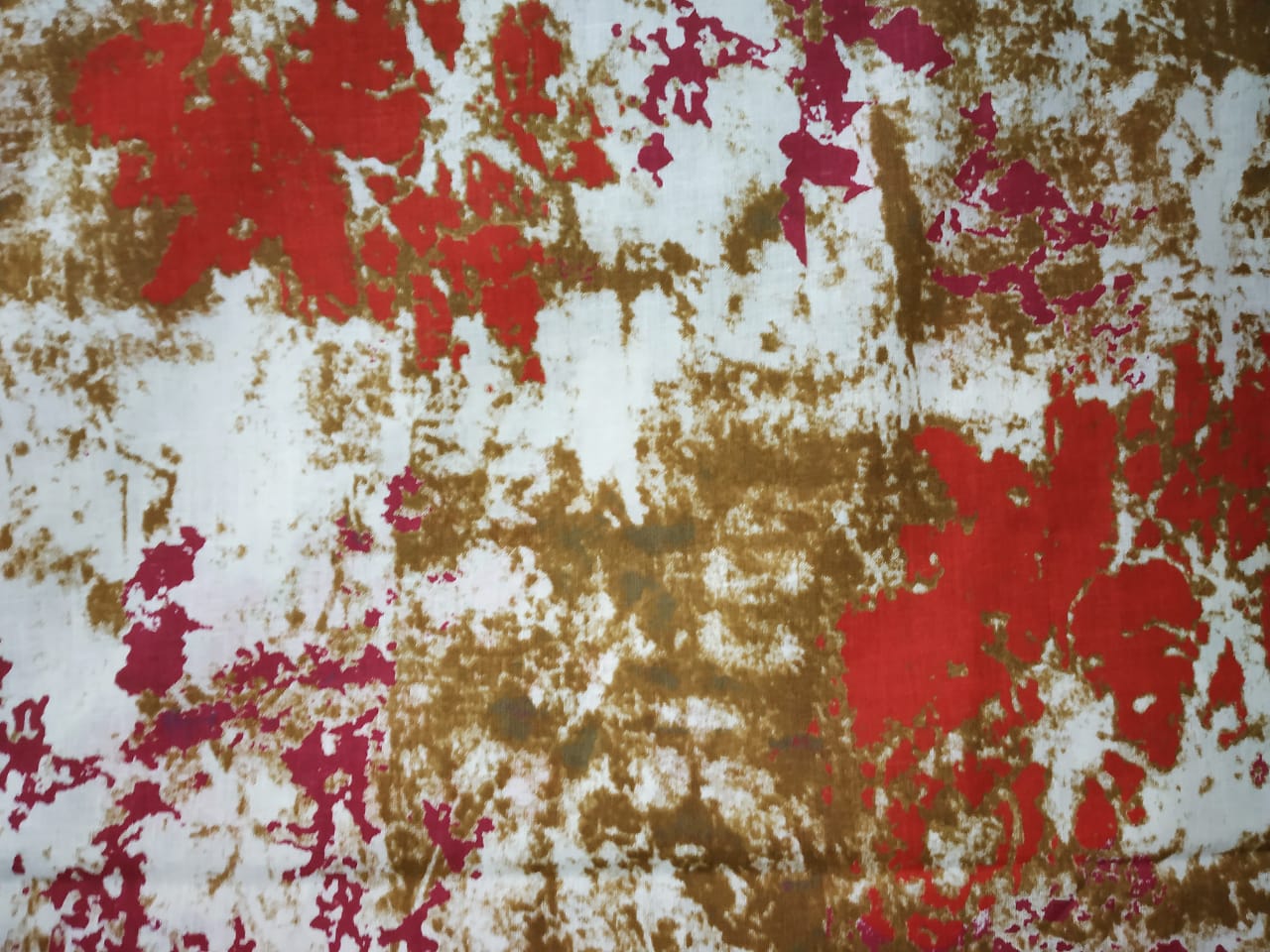 Red brown Marble Print Cotton Fabric for bottom / Kurti (per meter price) PC402 Red brown Marble Print Cotton Fabric for bottom / Kurti (per meter price) PC402