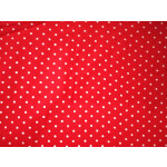 Redbase white polka dots print Pure cotton for bottom / Kurti PC407