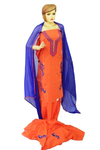 Designer Embroidery 100% cotton Salwar Suit CHIFFON Dupatta RM319 5 Designer Embroidery 100% cotton Salwar Suit CHIFFON Dupatta RM319