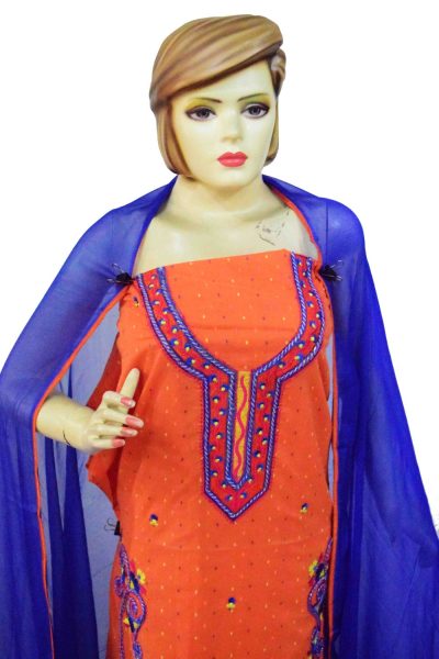 Designer Embroidery 100% cotton Salwar Suit CHIFFON Dupatta RM319 7 Designer Embroidery 100% cotton Salwar Suit CHIFFON Dupatta RM319