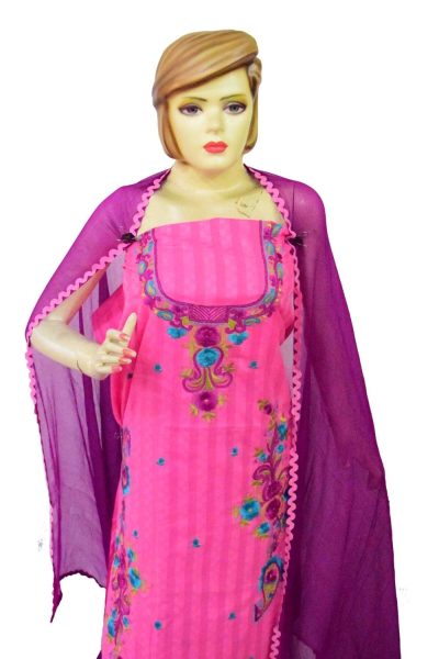 Designer Thread Embroidery 100% cotton Salwar Suit CHIFFON Dupatta RM332 9 Designer Thread Embroidery 100% cotton Salwar Suit CHIFFON Dupatta RM332