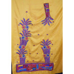 Designer Embroidery Georgette Salwar Dupatta with Cotton Kameez  RM338