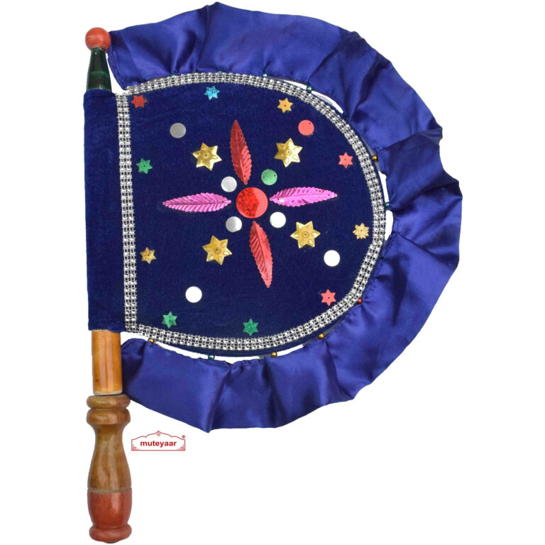 Punjabi Traditional Pakhi Hand Fan size 16 inch length T0236