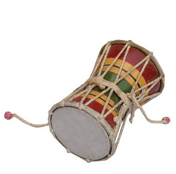 Damru - handmade musical instrument 1