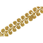 1 inch Wide Golden Zari Gota patti Lace 9 meters Long Piece LC202