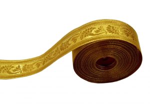 Golden Gota Lace Border 4 cm wide Roll of 16 mtrs.