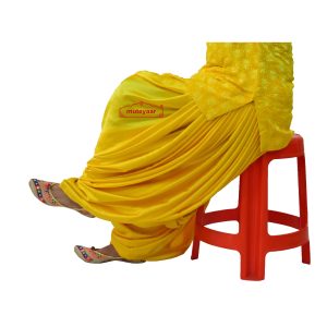 Shiny Satin Silk Maharani Patiala Salwar