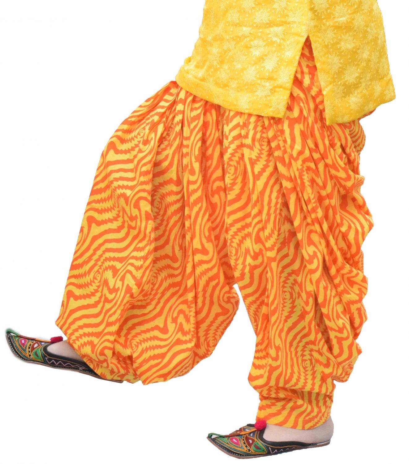 Printed Full Patiala Salwar Limited Edition 100% Pure Cotton PPS275 Printed Full Patiala Salwar Limited Edition 100% Pure Cotton PPS275
