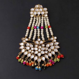 Kundan Passa Hair Accessory J0351