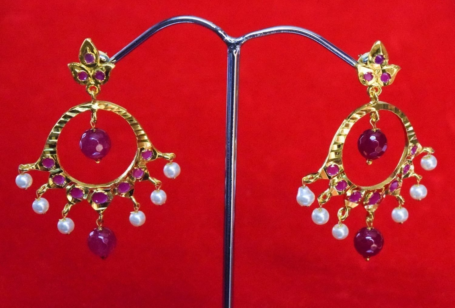 Jadau earrings J0362 Jadau earrings J0362