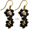 2 Step Crystal Earrings Jhumki - All colours available