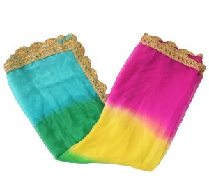 Multicolour Dupatta with Four Colors – Chourangi Dupatta