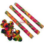 Danda for Jago with Phulkari Decoration (Folding Light Weight Plastic)