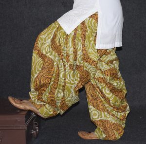Brown Printed Cotton Patiala Salwar PPS120