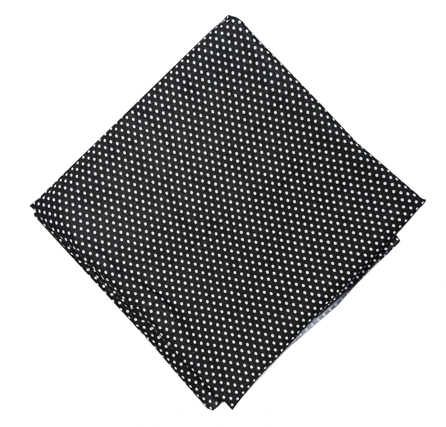 Black base White Polka Dots Cotton Printed Fabric Dress Material PC509 1