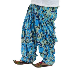 Firozi Printed Patiala Salwar Made with Pure Cotton PPS315