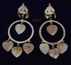 Punjabi Pipal Pati Earrings J0582