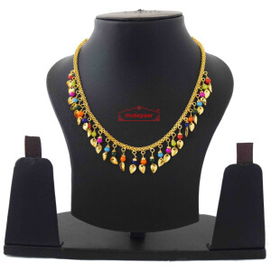 Chain with multicolour beads J0593