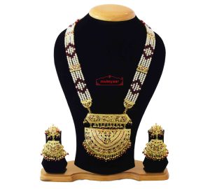 Wedding Jewellery Set Jadau Rani Haar J4046