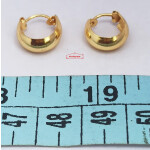 Small earrings for men J0597