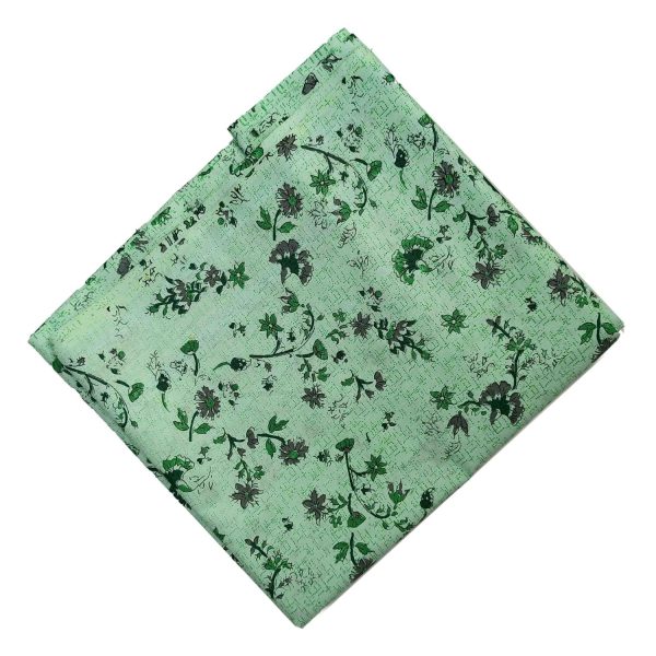 Light Green Print Cotton Fabric PC562 3 PC562