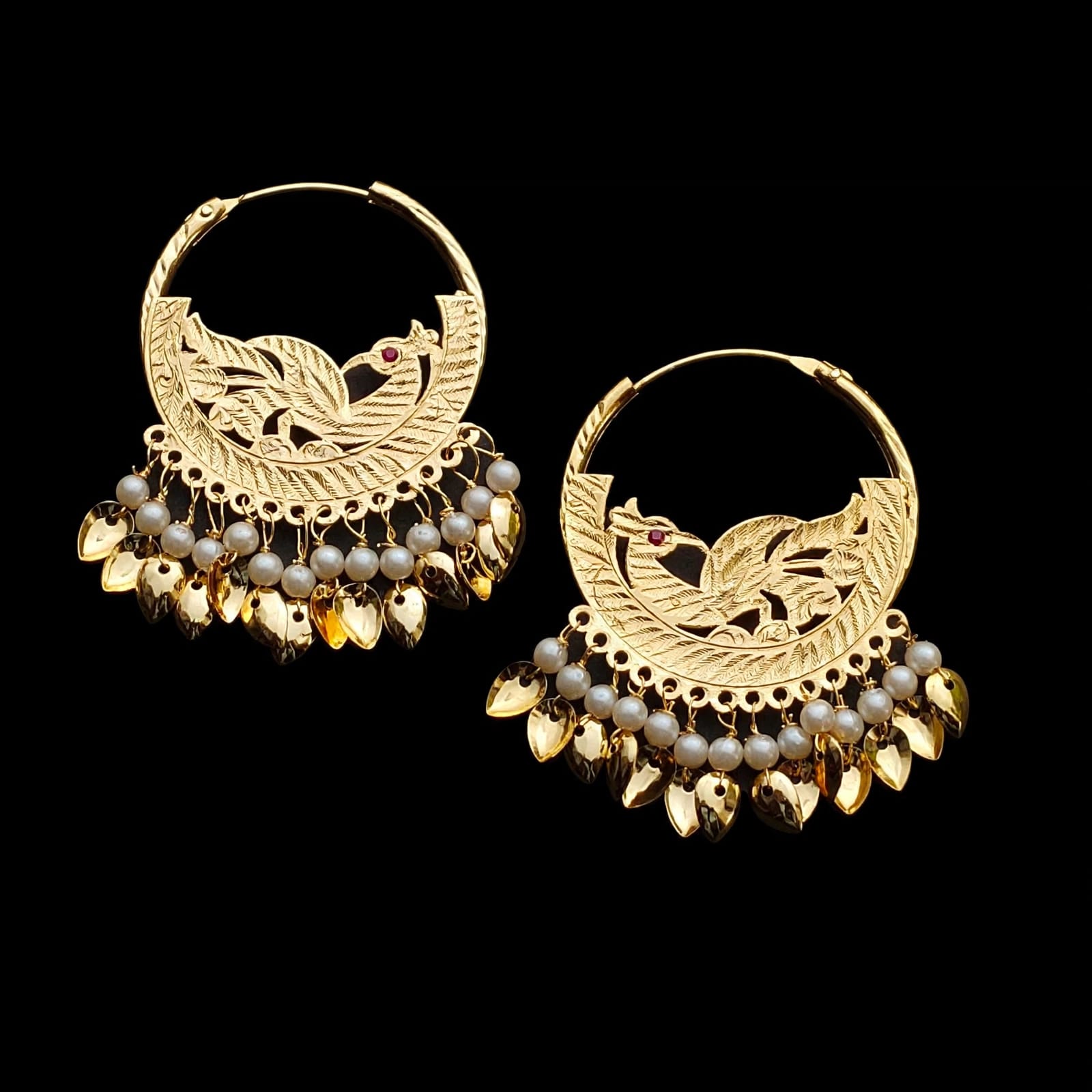 Single Morni Bali Earrings J0609 1 Single Morni Bali Earrings J0609