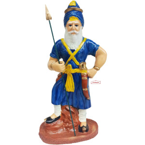 Nihang Singh Statue (Blue Colour -12 inch Size) ST003