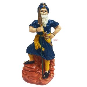 Nihang Singh Sculpture (Blue Colour – 8 inch Size) ST004