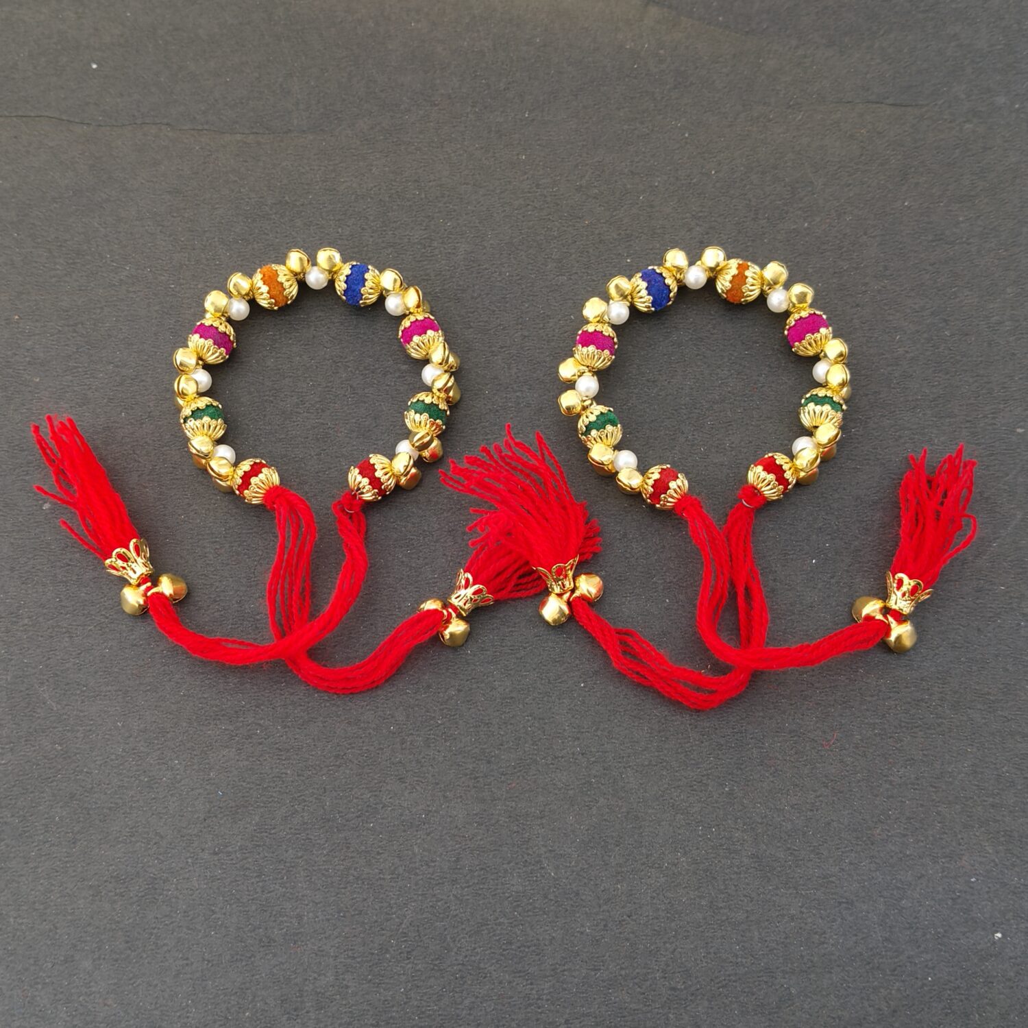 Multicolour Gana Wrist Band GN018 3 Multicolour Gana Wrist Band GN018