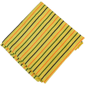 Yellow Dharidar Pure Cotton Fabric PC577