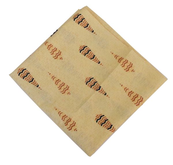 Fawn Pure Cotton Printed Fabric PC580 3 Fawn Pure Cotton Printed Fabric PC580
