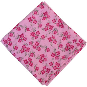 Pure Cotton Pink Printed Fabric PC583