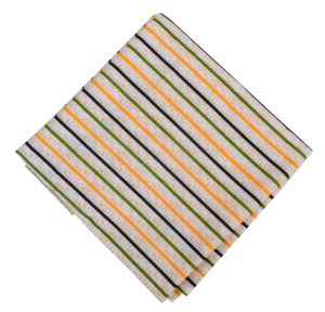 Multi Lines Print Pure Cotton Fabric PC594