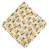 Yellow Floral Print Cotton Fabric PC602