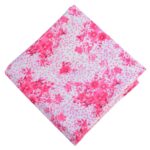 Pink Print Pure Cotton Fabric PC610