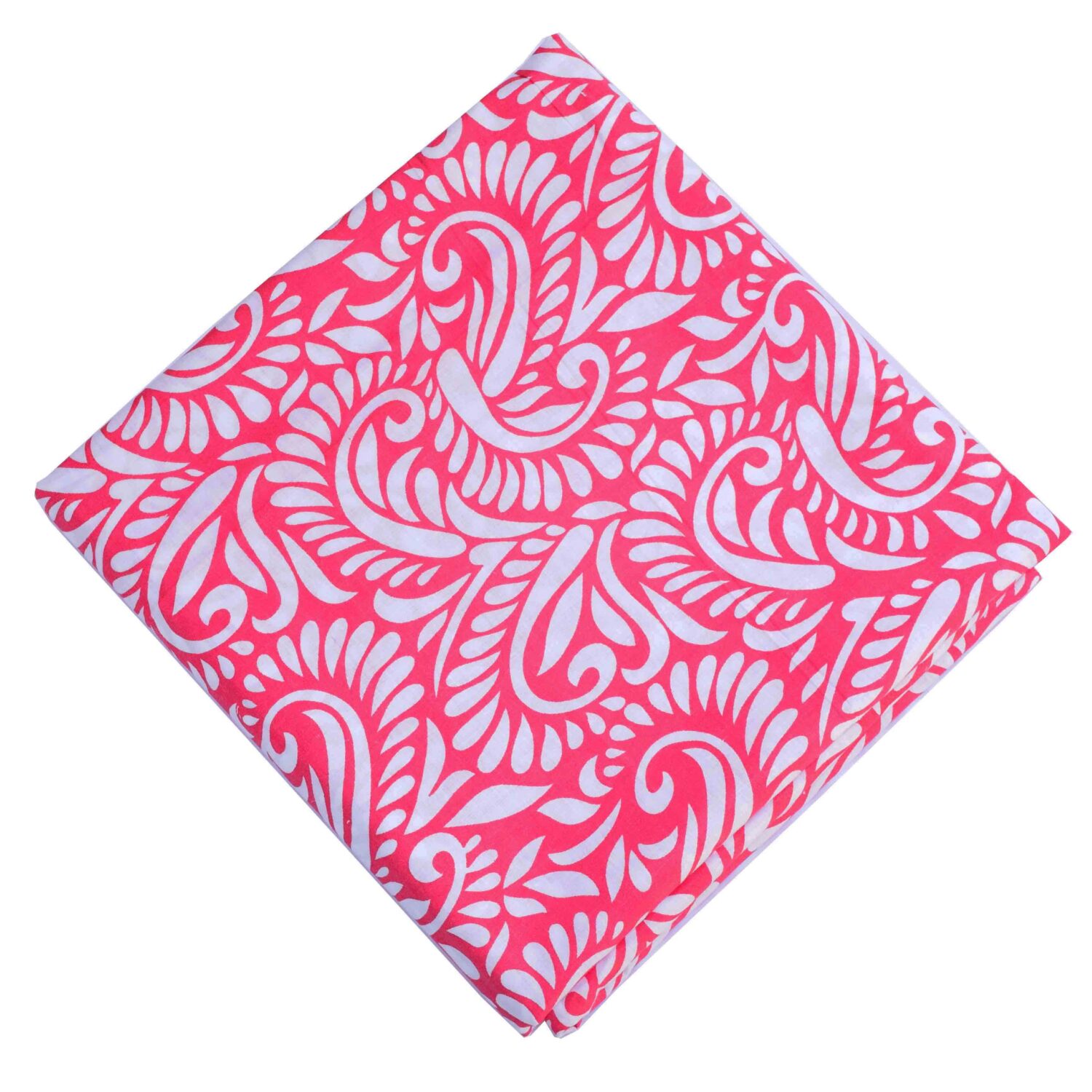 Hot Pink Pure Cotton Printed Fabric PC623 3 PC623