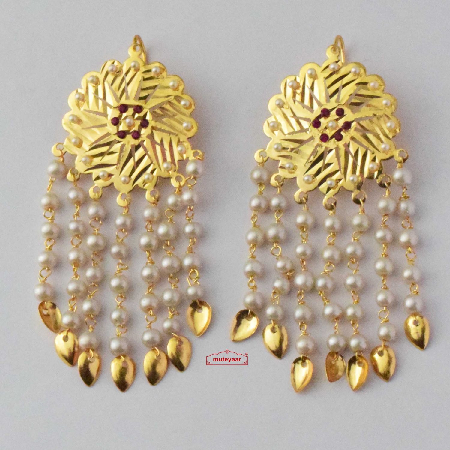 Punjabi Jhallar Earing J0636 Punjabi Jhallar Earing J0636