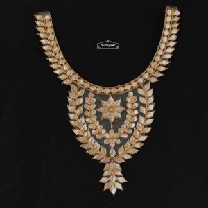 Gota Patti Neck Patch Motif MT0052