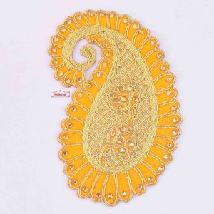 Yellow Ambi Motif Patch MT0060