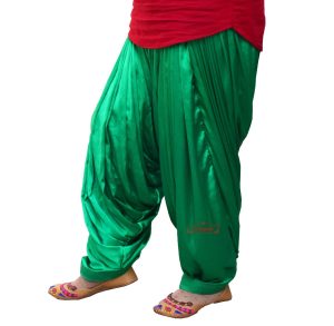 Shiny Satin Rani Patiala Salwar