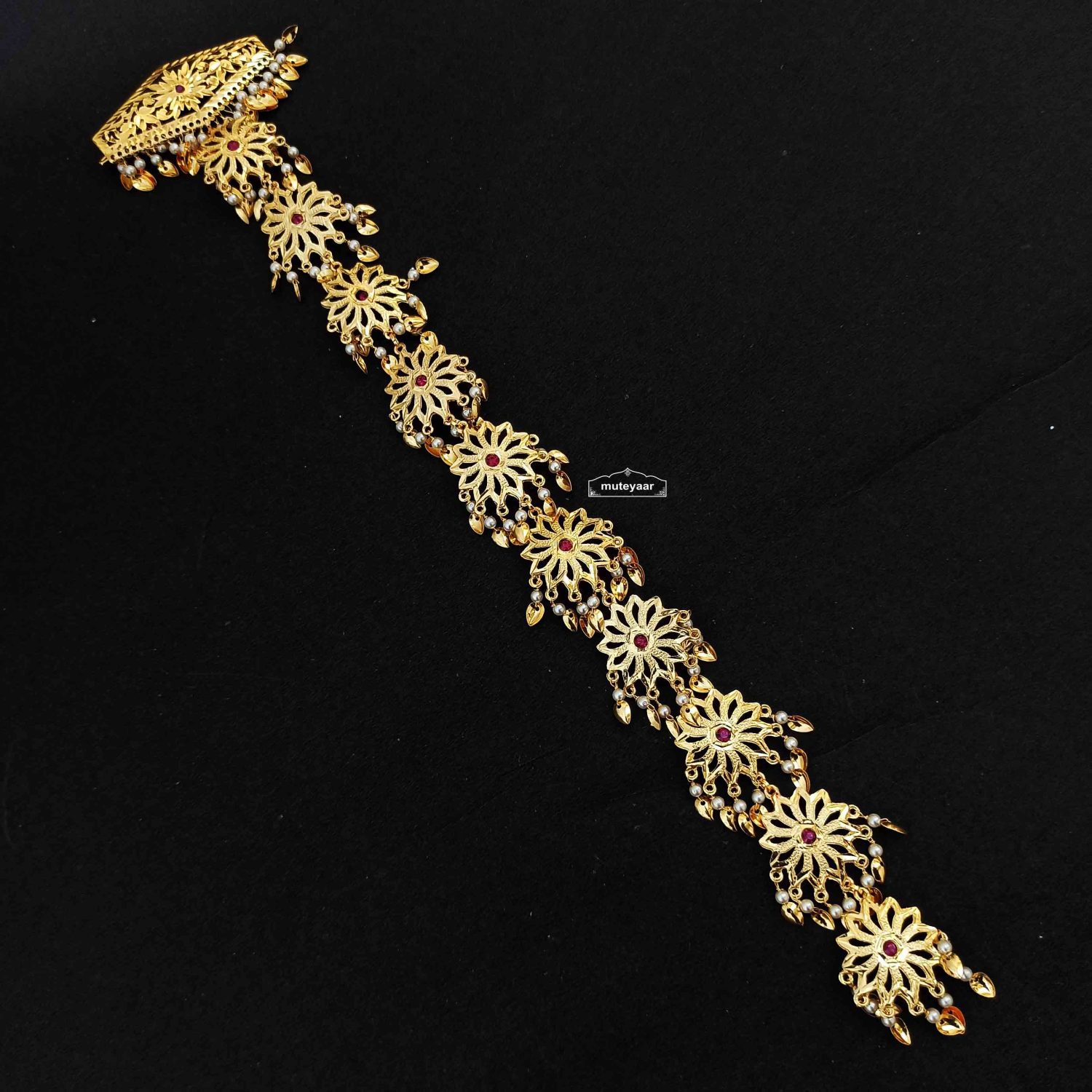 Punjabi Jadai Billai Hair Braid Jewellery J0679 3 Punjabi Jadai Billai Hair Braid Jewellery J0679