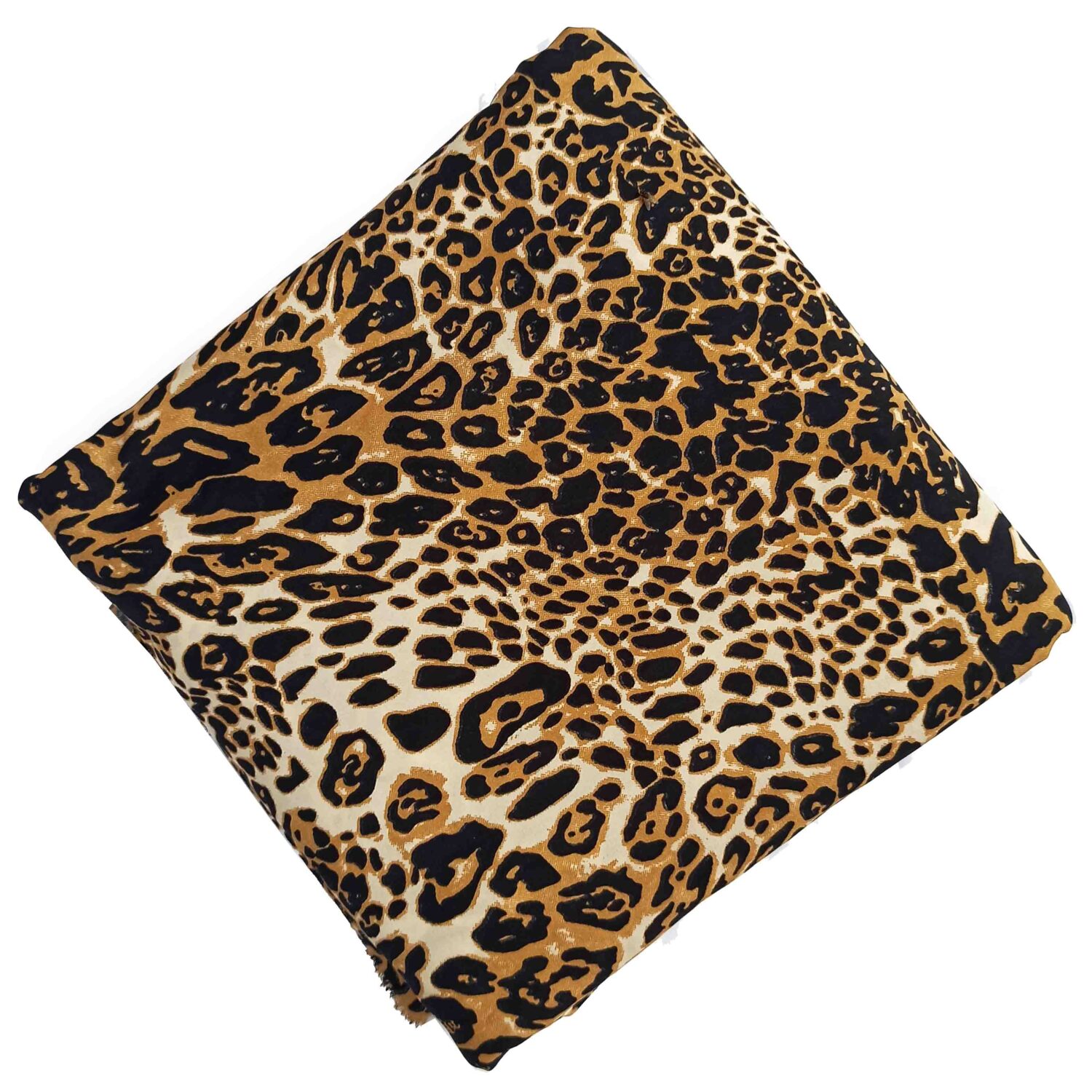 Cheetah Print American Crepe Fabric PAC63